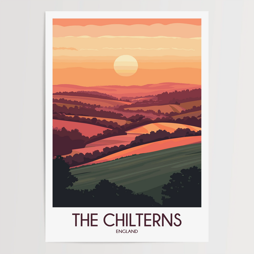 Chilterns Scenic Landscape Art