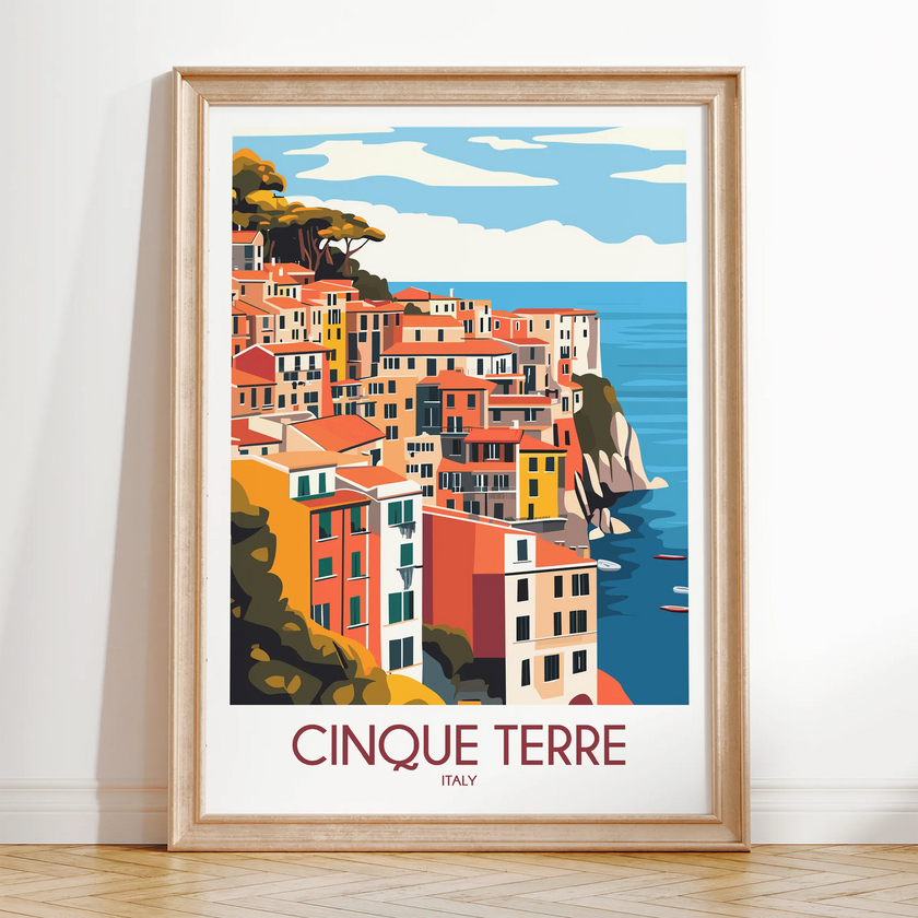 Cinque Terre Home Office Decor