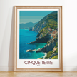 Cinque Terre Minimalist Wall Art