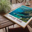 Cinque Terre Modern Travel Poster