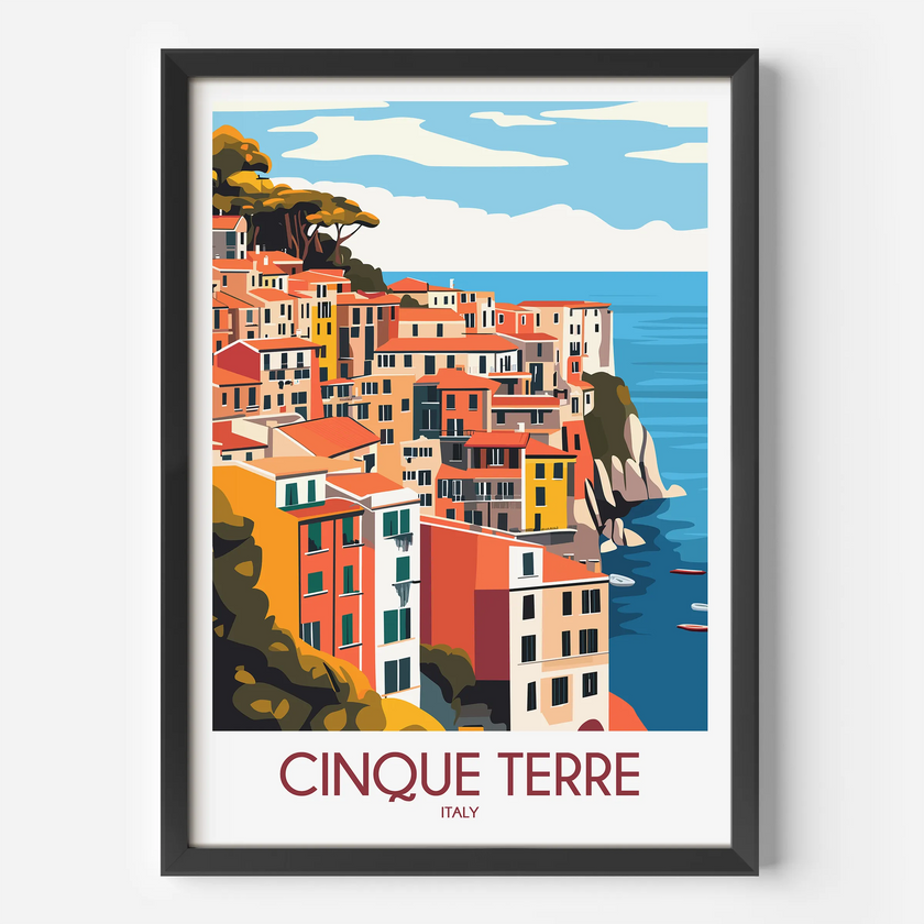 Cinque Terre Travel Memory Gift