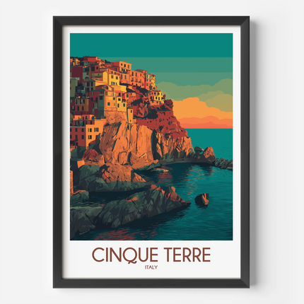 Cinque Terre Travel Memory Gift