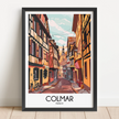 Colmar Modern Travel Poster