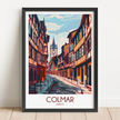 Colmar Modern Travel Poster