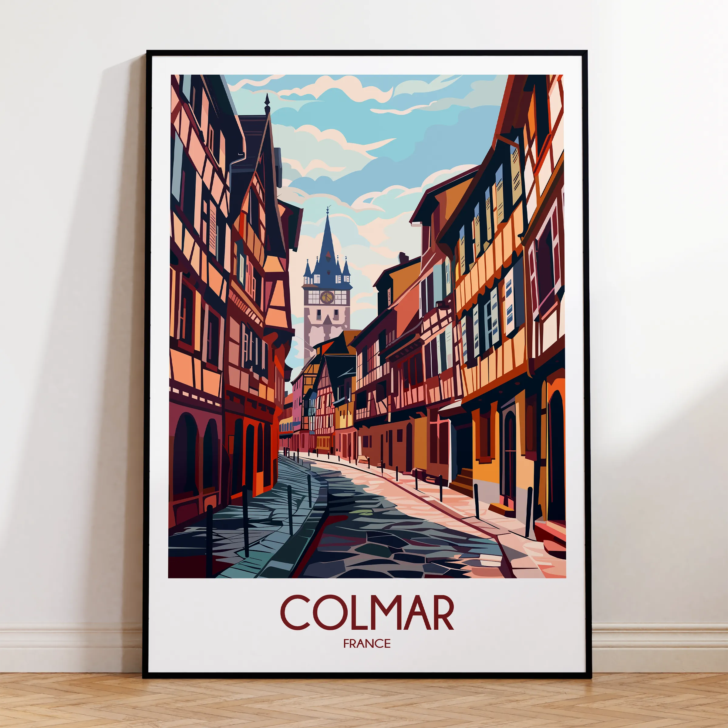 Colmar Scenic Landscape Art