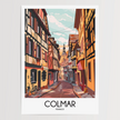 Colmar Vintage Style Print