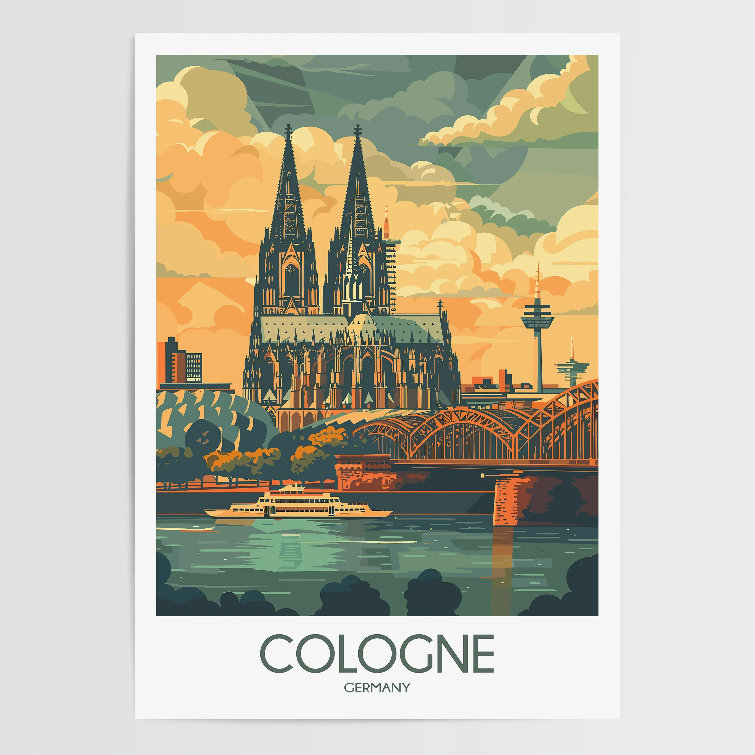 Cologne Gallery Quality Print