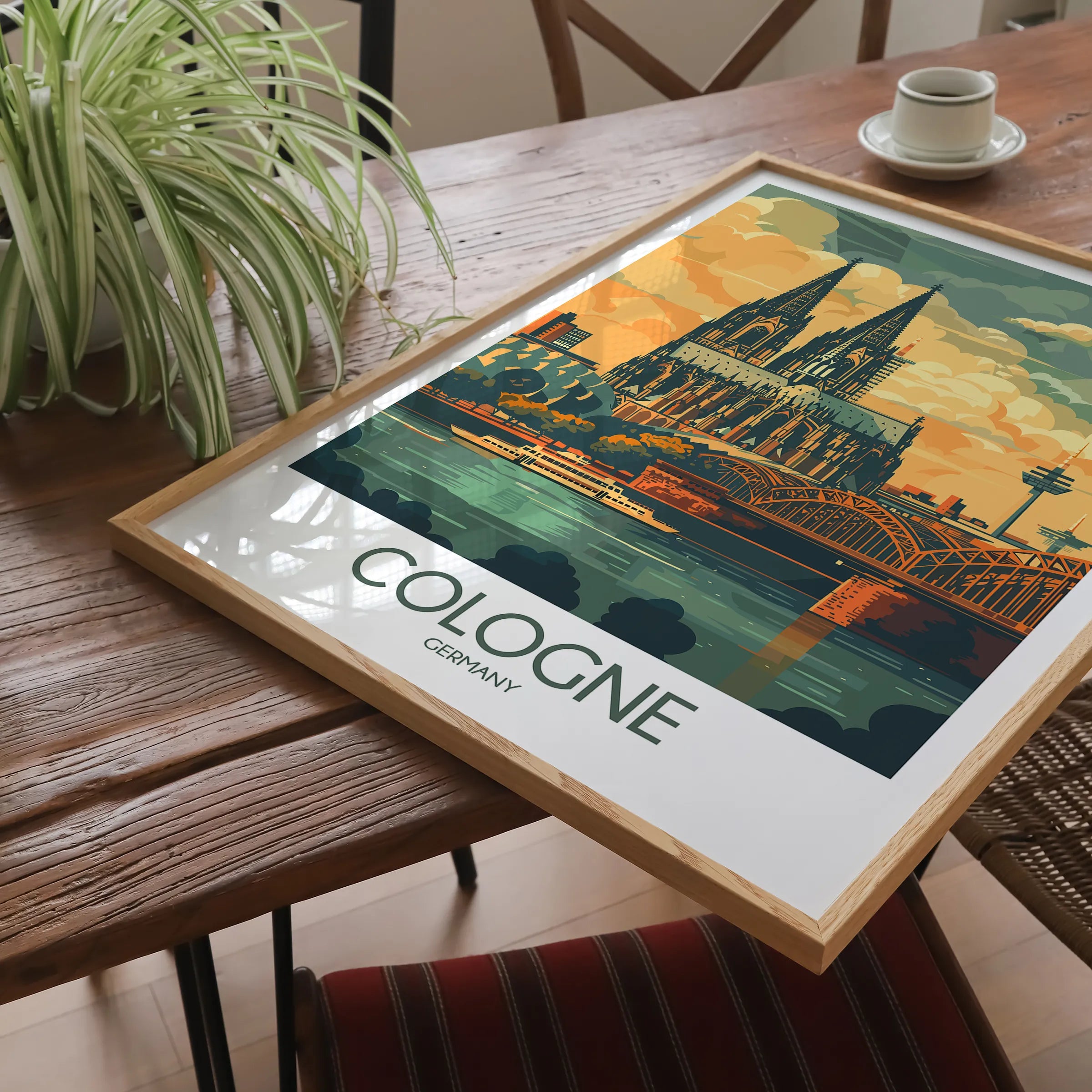 Cologne Minimalist Wall Art