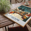 Cologne Souvenir Poster Print