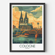 Cologne Souvenir Poster Print