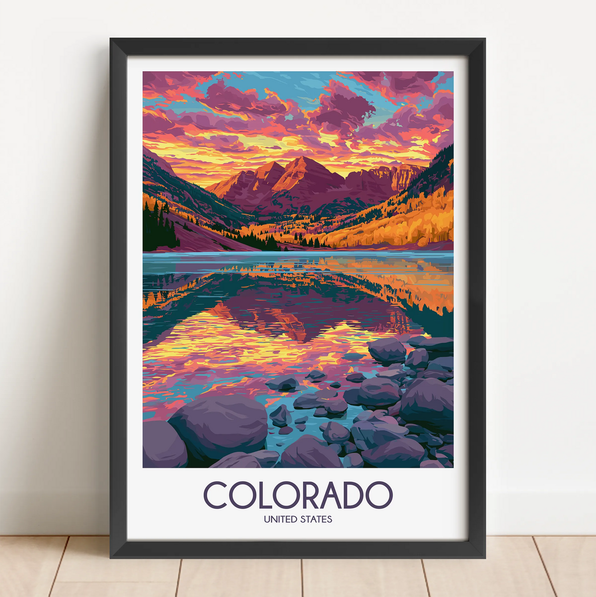 Colorado Destination Art Gift
