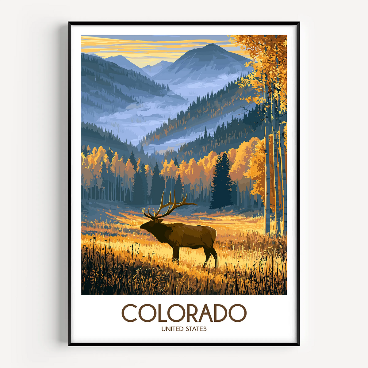 Colorado Destination Art Gift