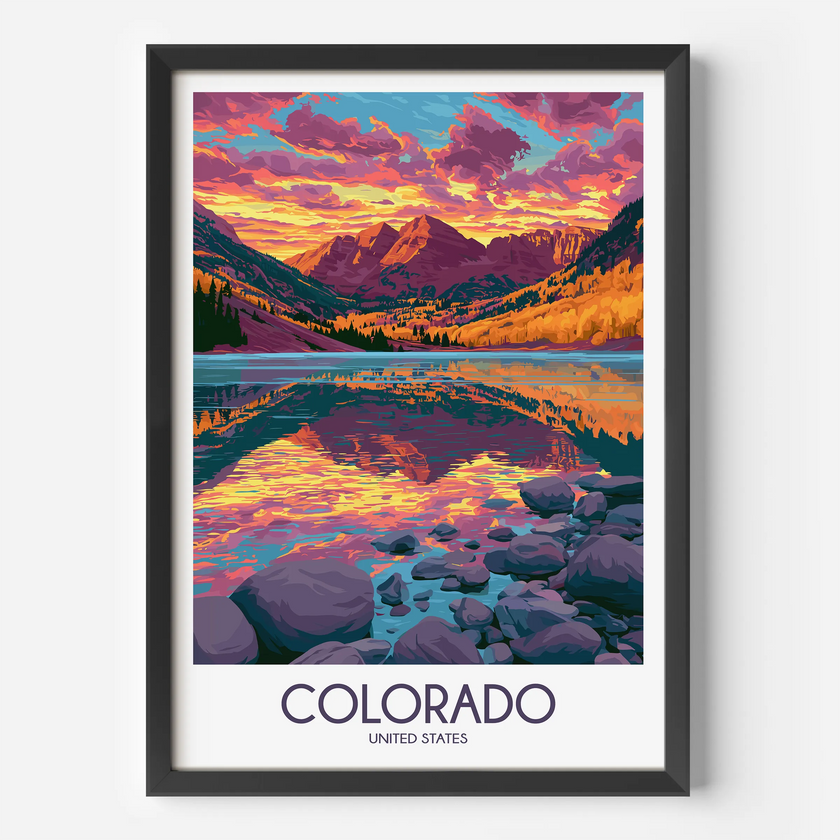 Colorado Minimalist Wall Art