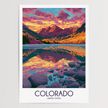 Colorado Modern Travel Poster