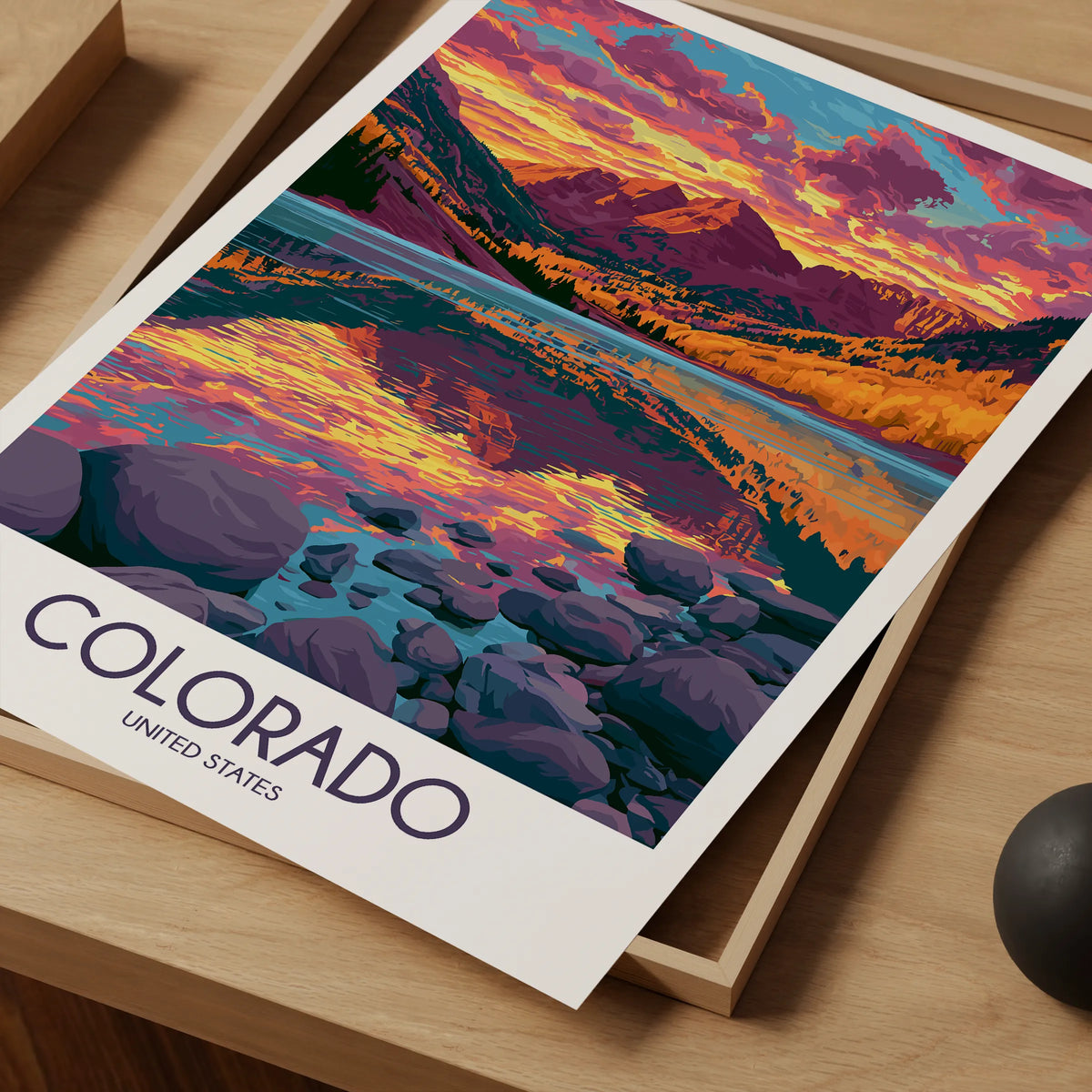 Colorado Scenic Landscape Art
