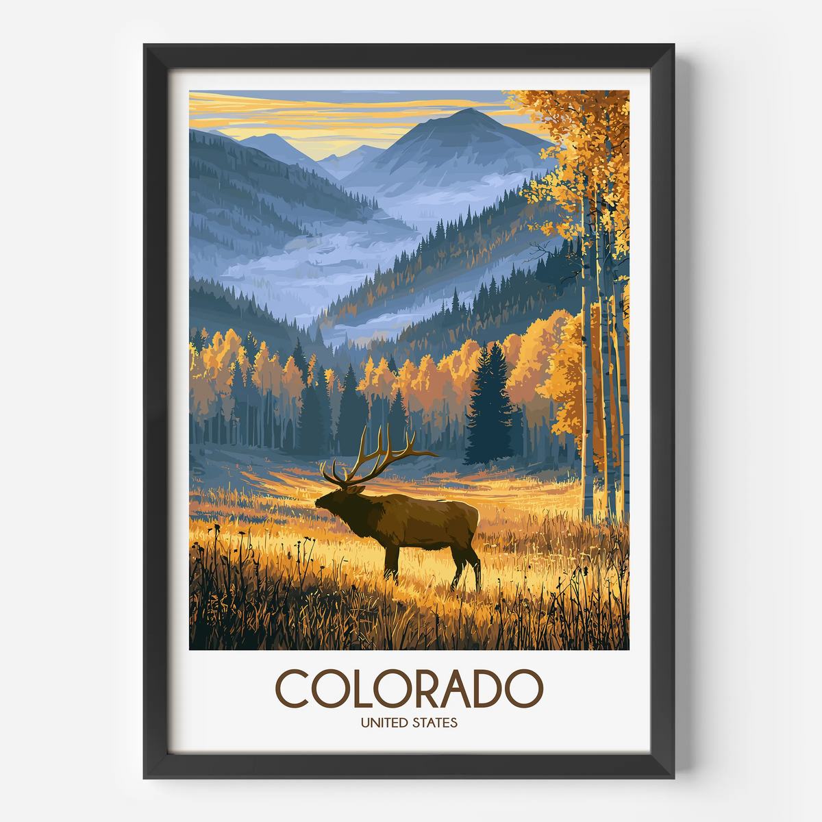 Colorado Scenic Landscape Art