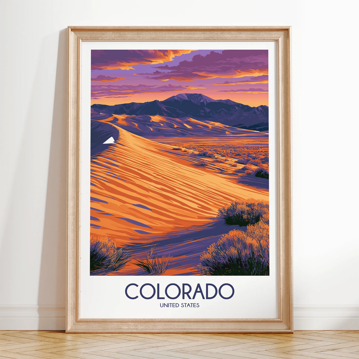 Colorado Souvenir Poster Print