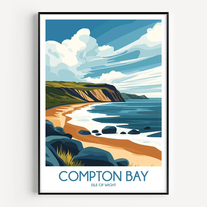 Compton Bay Destination Art Gift