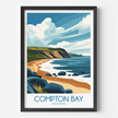 Compton Bay Minimalist Wall Art