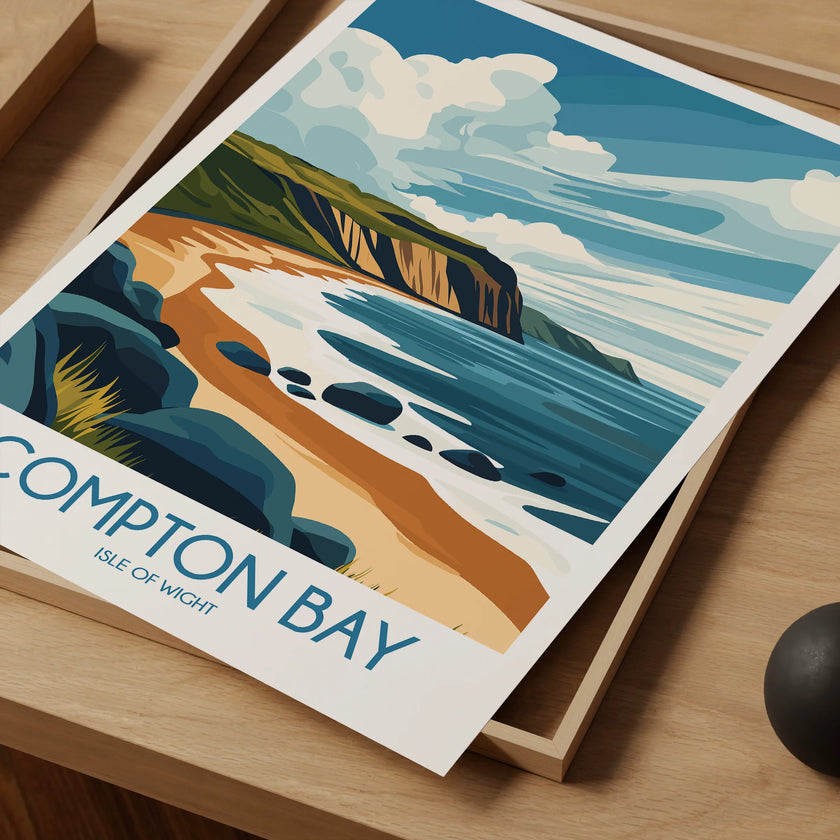 Compton Bay Vintage Style Print