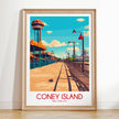 Coney Island Gallery Quality Print