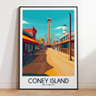 Coney Island Home Office Decor