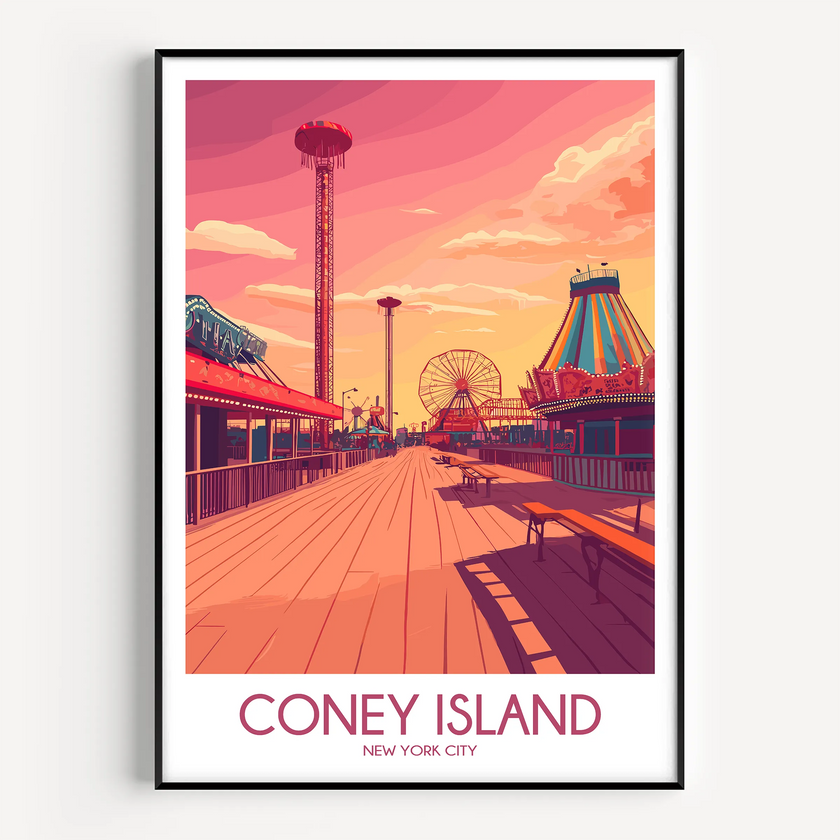 Coney Island Travel Memory Gift