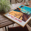 Coney Island Vintage Style Print