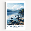 Coniston Water Minimalist Wall Art