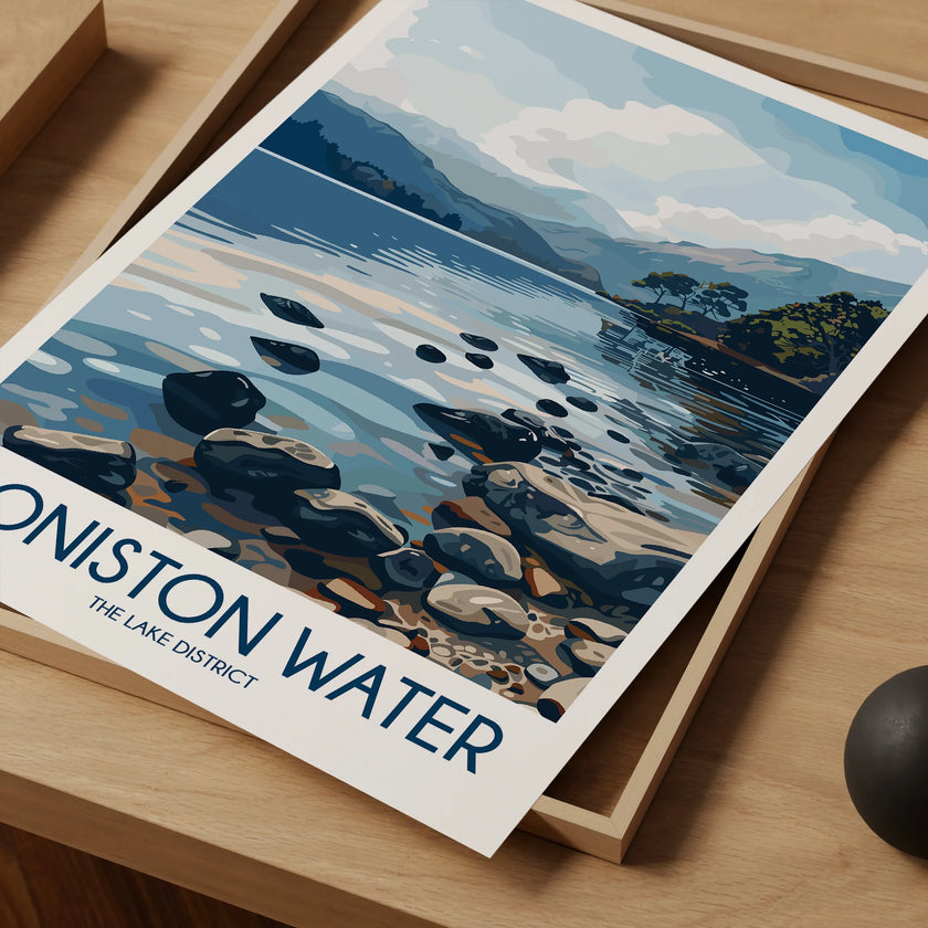 Coniston Water Travel Memory Gift