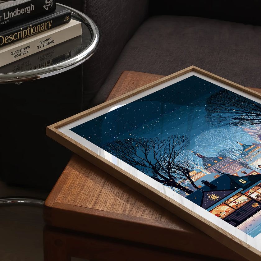 Copenhagen Destination Art Gift