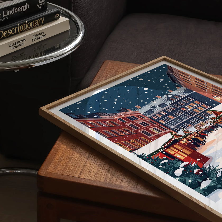 Copenhagen Destination Art Gift