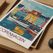 Copenhagen Destination Art Gift