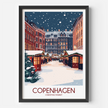 Copenhagen Destination Art Gift