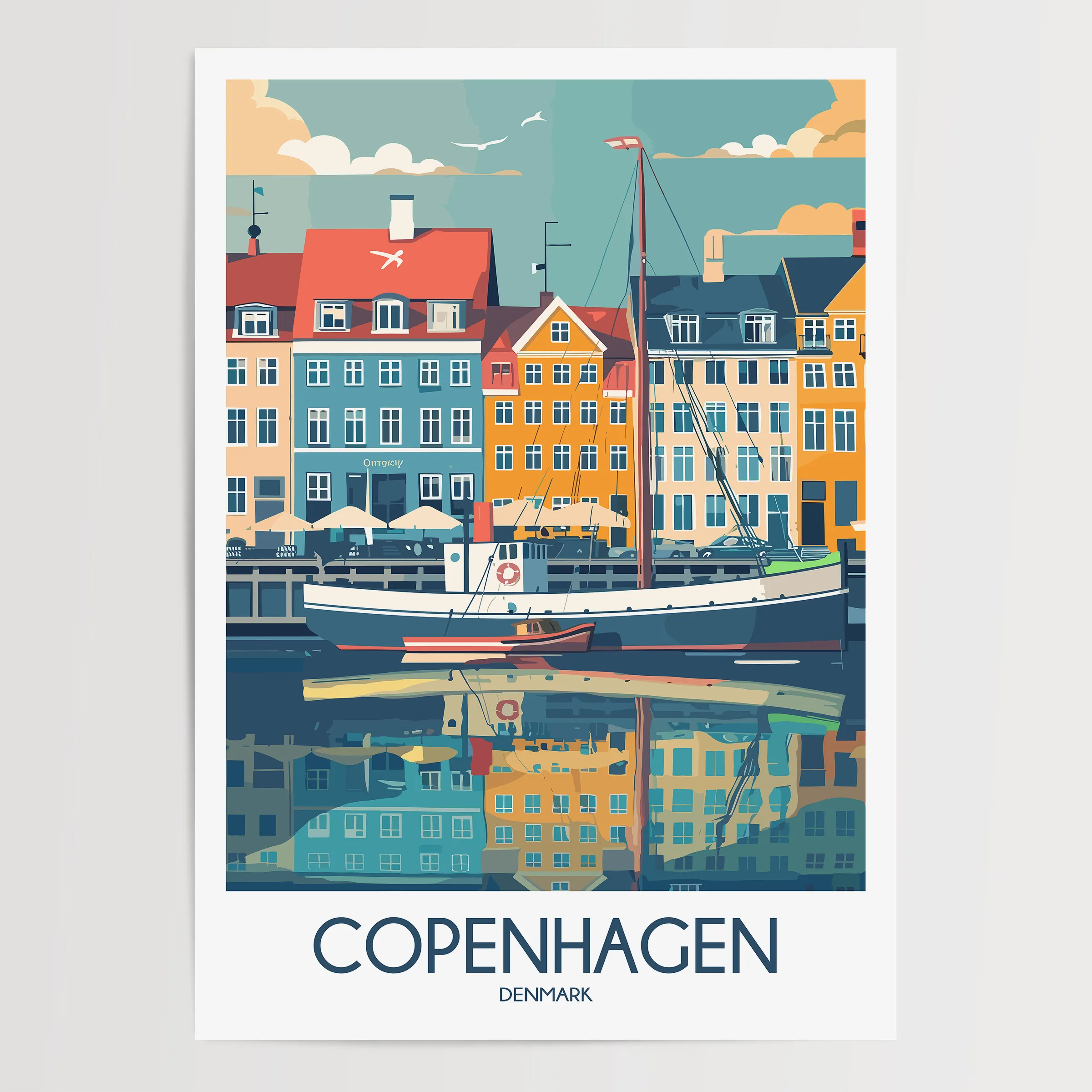Copenhagen Home Office Decor