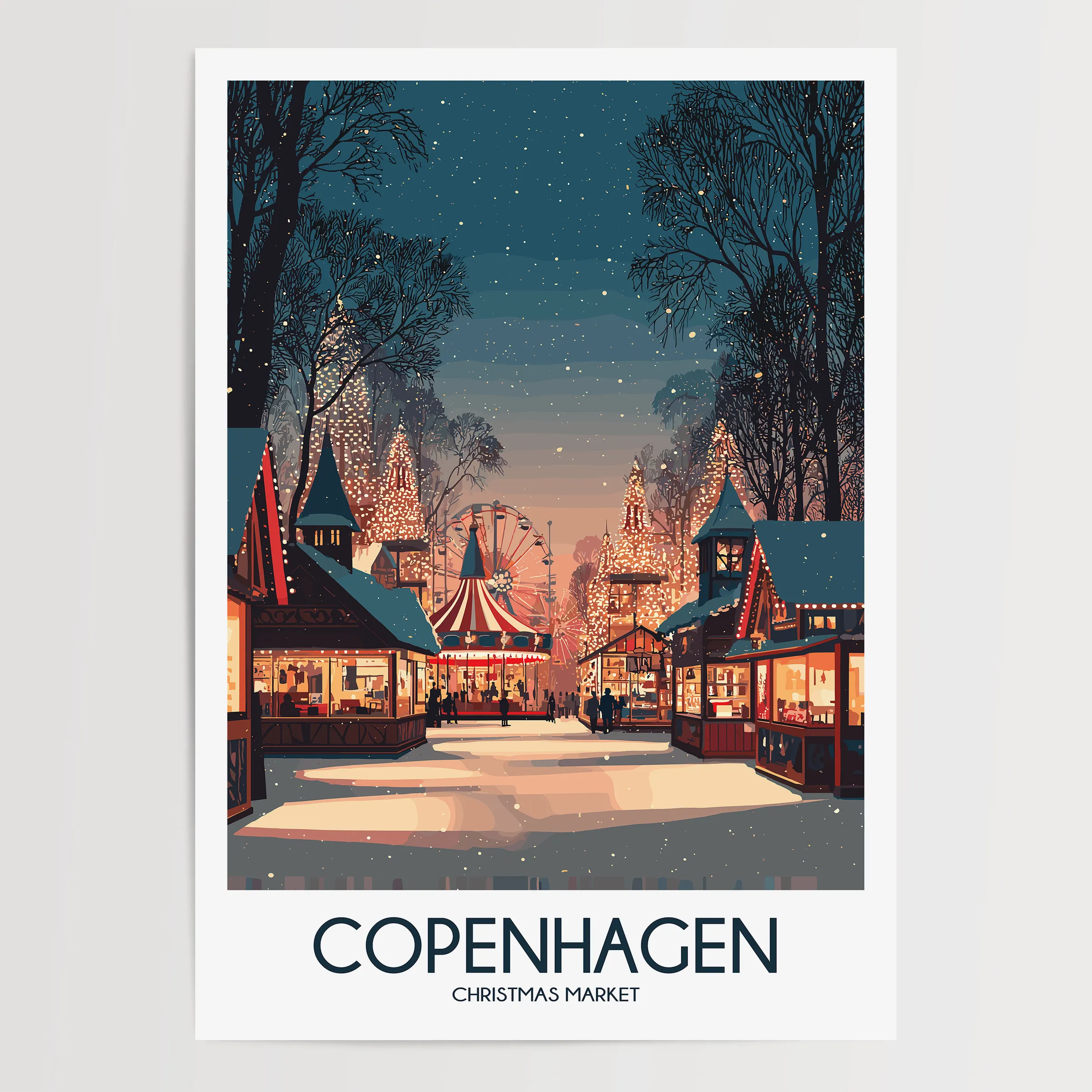 Copenhagen Minimalist Wall Art