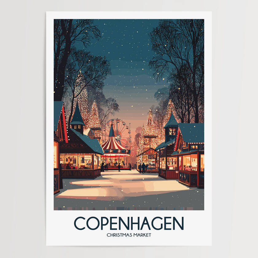 Copenhagen Minimalist Wall Art