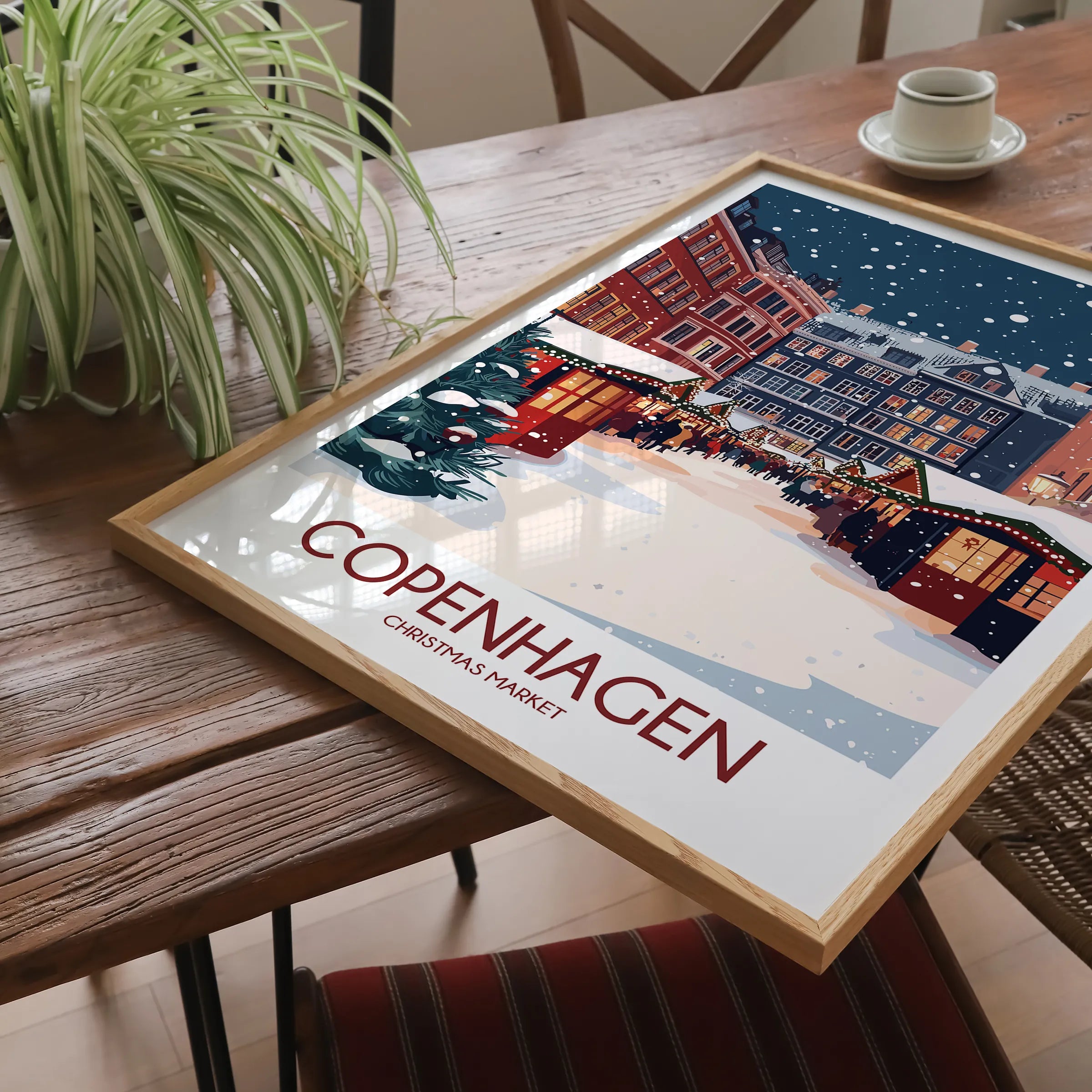 Copenhagen Scenic Landscape Art