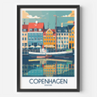 Copenhagen Scenic Landscape Art