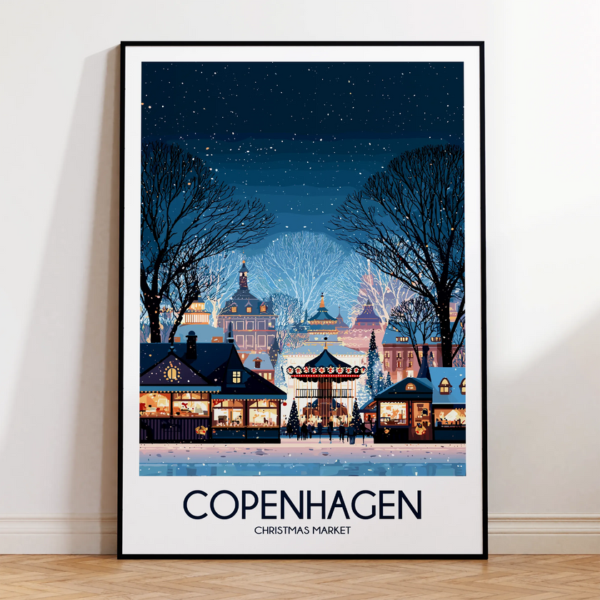 Copenhagen Scenic Landscape Art