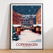 Copenhagen Souvenir Poster Print