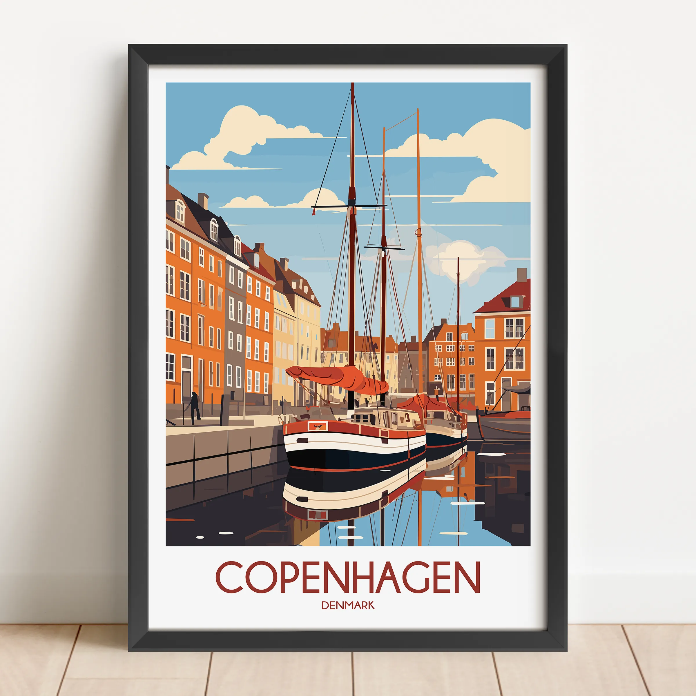 Copenhagen Travel Memory Gift