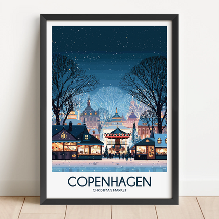 Copenhagen Travel Memory Gift