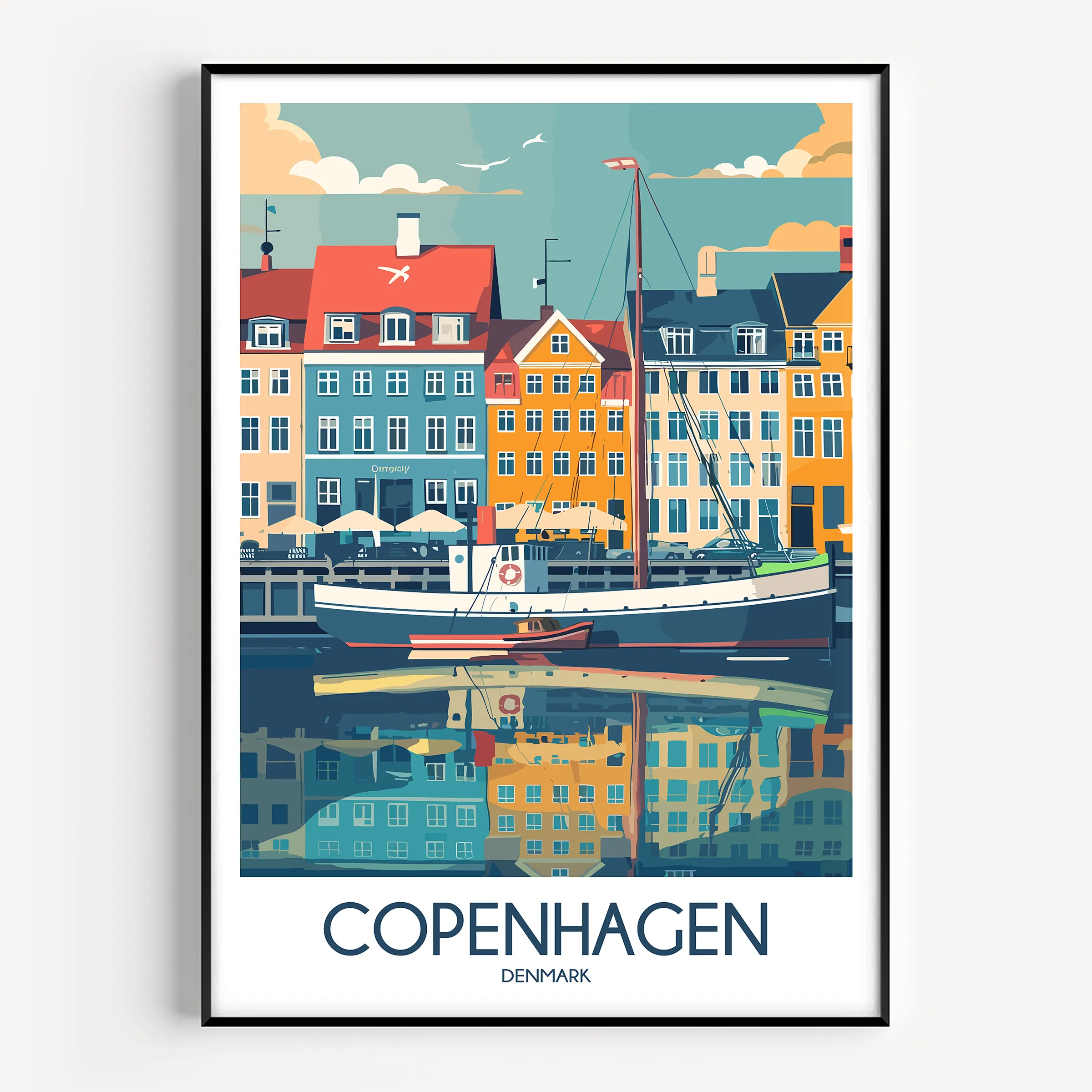 Copenhagen Travel Memory Gift