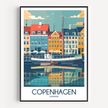 Copenhagen Travel Memory Gift