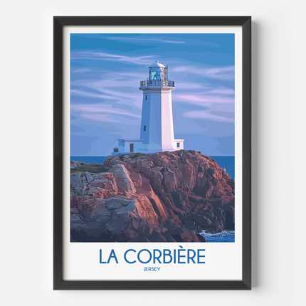 Corbiere Modern Travel Poster