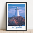 Corbiere Retro Travel Illustration