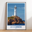 Corbiere Retro Travel Illustration
