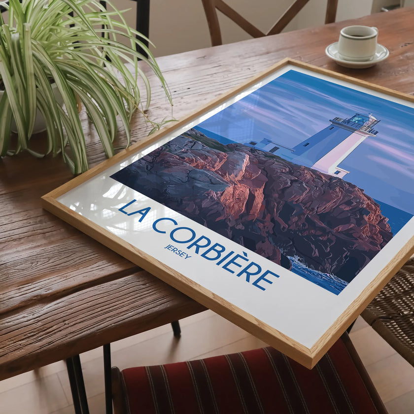 Corbiere Vintage Style Print