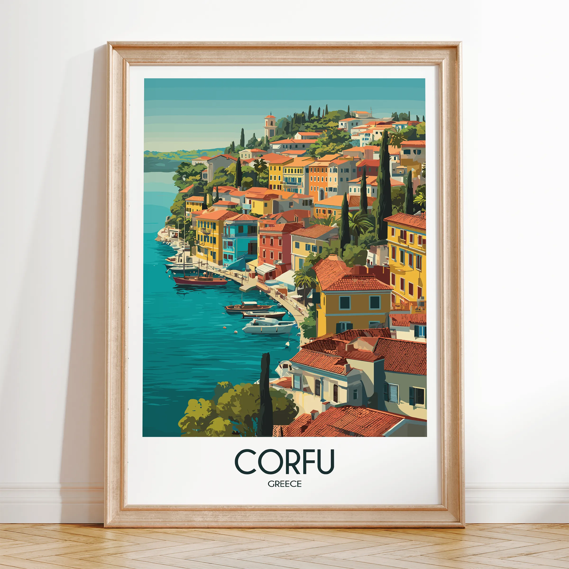 Corfu Gallery Quality Print